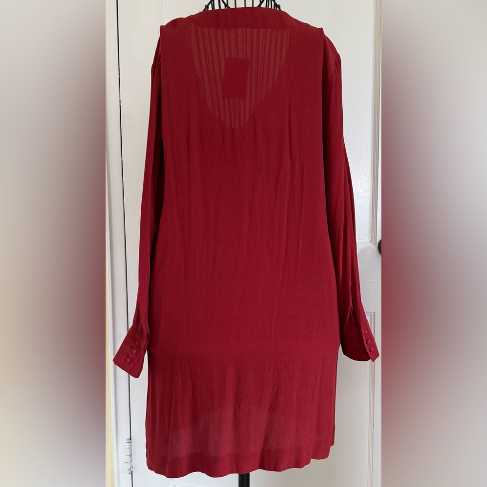 Madewell Long Sleeve Button-Front Shirt Dress - Picture 4 of 6